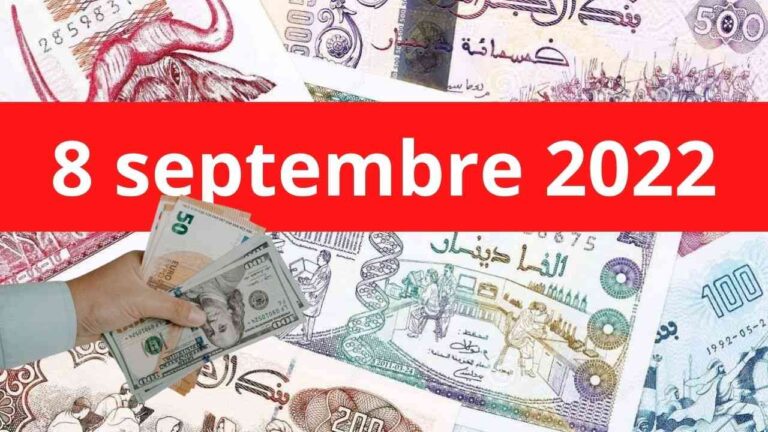 Devises Algérie : taux de change du dinar face à l’euro ce 8 septembre 2022